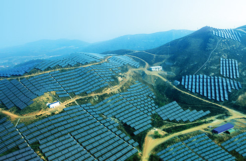 江西萍乡宣风镇太阳能光伏电站